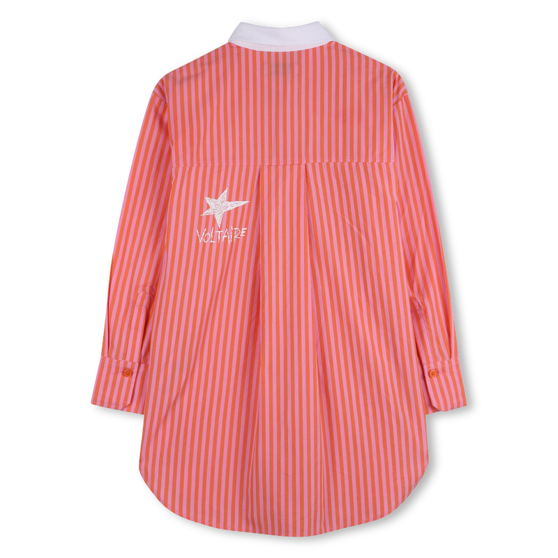 Robe Chemise rose orange fille Zadig & Voltaire E26