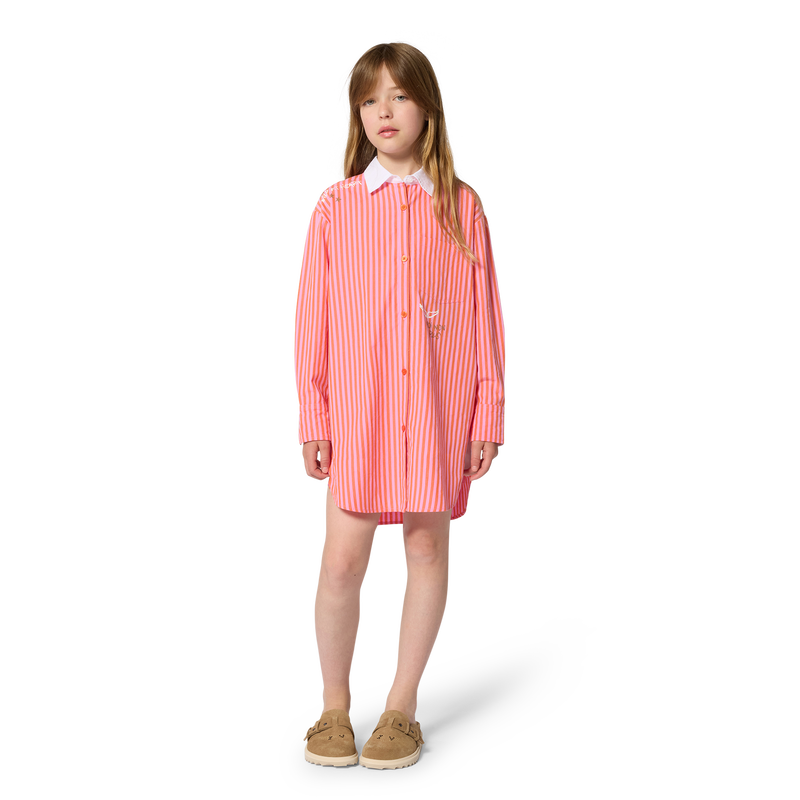 Robe Chemise rose orange fille Zadig & Voltaire E26