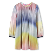 Robe plissée multico fille Billieblush H25