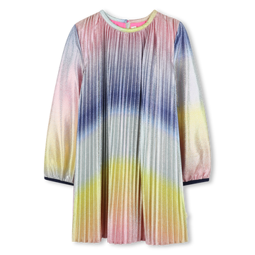 Robe plissée multico fille Billieblush H25