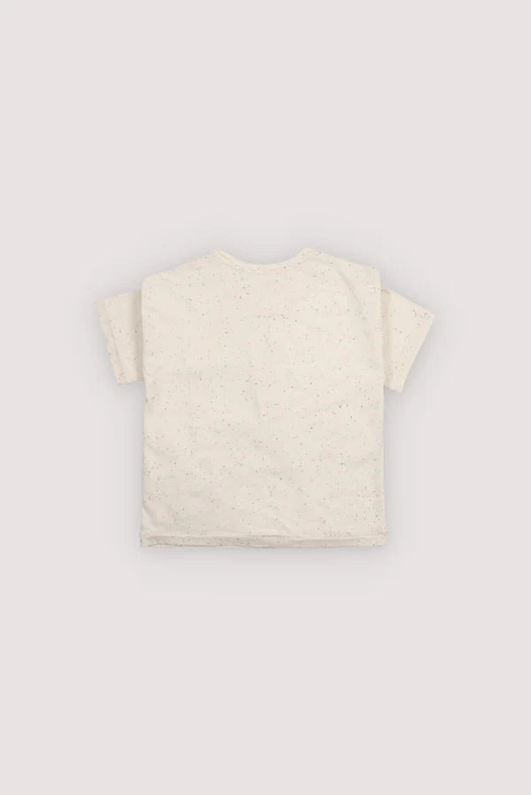 Tee-shirt smiley world multicolore babyboy The New Society E26