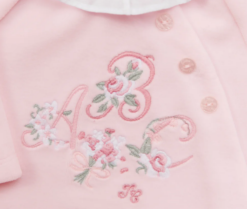Pyjama abécédaire fleuri babygirl Tartine et Chocolat