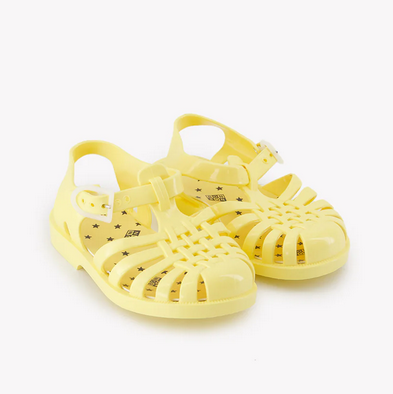 Sandales méduse jaune nachos unisexe Bonton E26