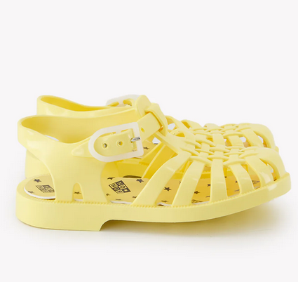 Sandales méduse jaune nachos unisexe Bonton E26