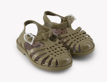 Sandales méduse kaki cactus unisexe Bonton E26