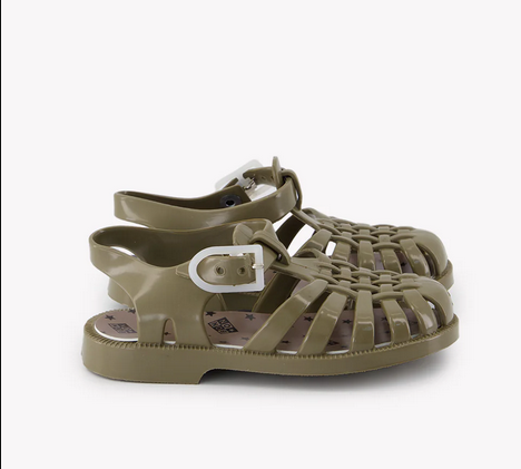 Sandales méduse kaki cactus unisexe Bonton E26