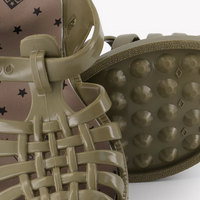 Sandales méduse kaki cactus unisexe Bonton E26