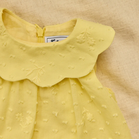 Robe citrus coton col claudine babygirl Tartine et Chocolat E26
