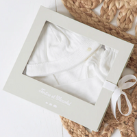 Coffret essentiel coton blanc unisexe Tartine et Chocolat