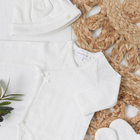 Coffret essentiel coton blanc unisexe Tartine et Chocolat