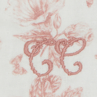 Protège carnet de santé Toile de Jouy rose Tartine et Chocolat