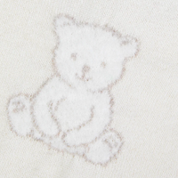 Combinaison longue écru coton broderie baby Mixte Tartine et chocolat H26