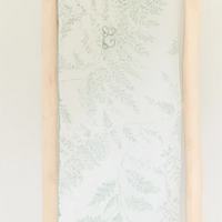 Plaid réversible feuillage vert Tartine et Chocolat