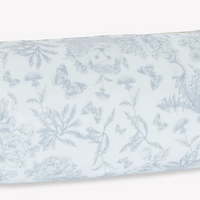 Trousse de toilette enduite Toile de Jouy gris Tartine et Chocolat