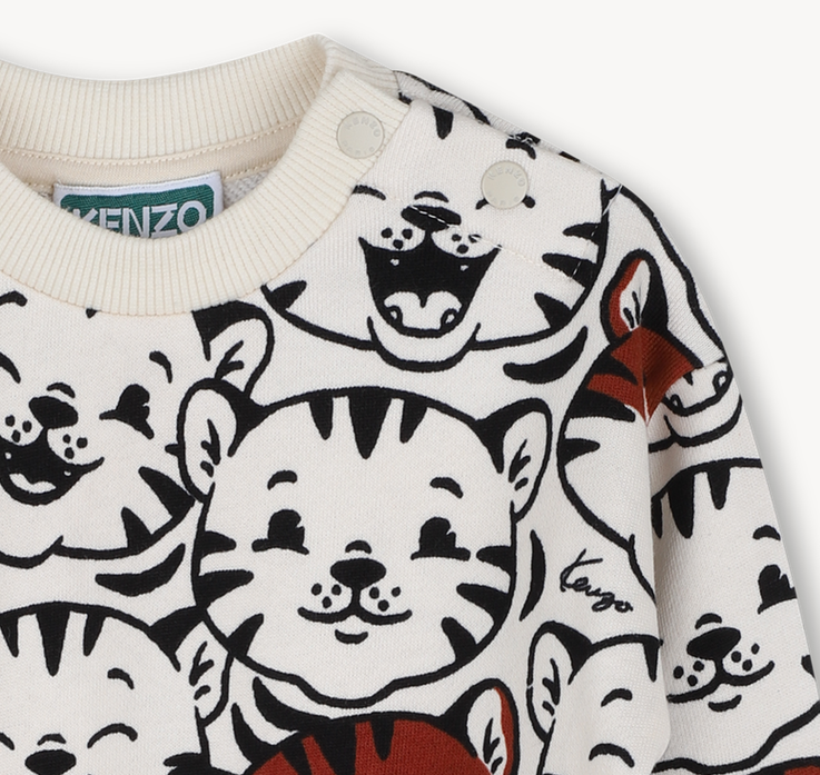 Ensemble sweat et jogging pale trench babyboy Kenzo H26