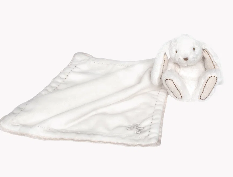 Doudou Augustin le Lapin écru Tartine et Chocolat