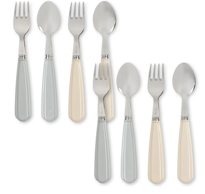 Lot de 8 couverts inox Konges Slojd