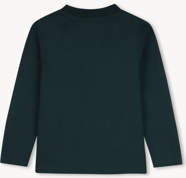 Tee-shirt manches longues noir garçon Billieblush H26