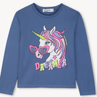 Tee-Shirt manches longuesquiet harbor fille Billieblush H26