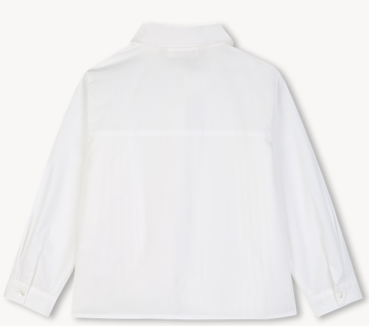 Chemise plissée blanche Rice fille Billieblush H26