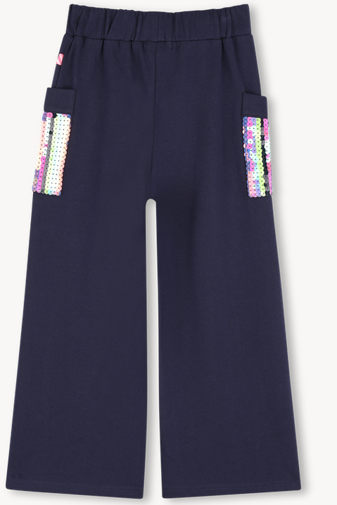Pantalon de jogging indigo blue fille Billieblush H26
