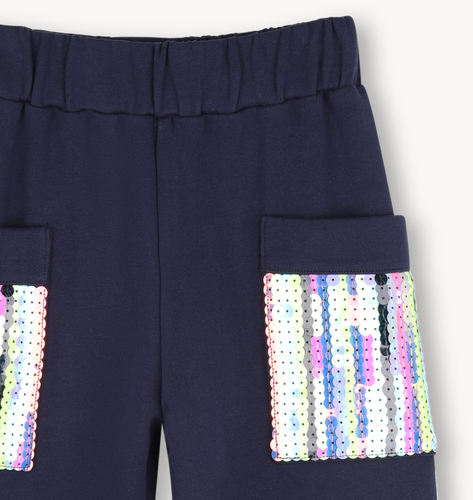Pantalon de jogging indigo blue fille Billieblush H26
