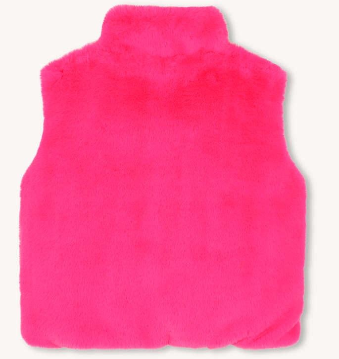 Veste sans manches storm pink fille Billieblush H26