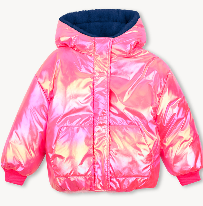 Doudoune réversible storm pink fille Billieblush H26