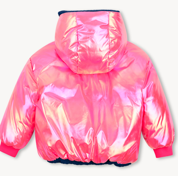 Doudoune réversible storm pink fille Billieblush H26