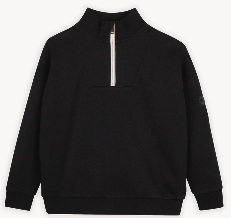 Sweat-shirt black garçon Boss H26
