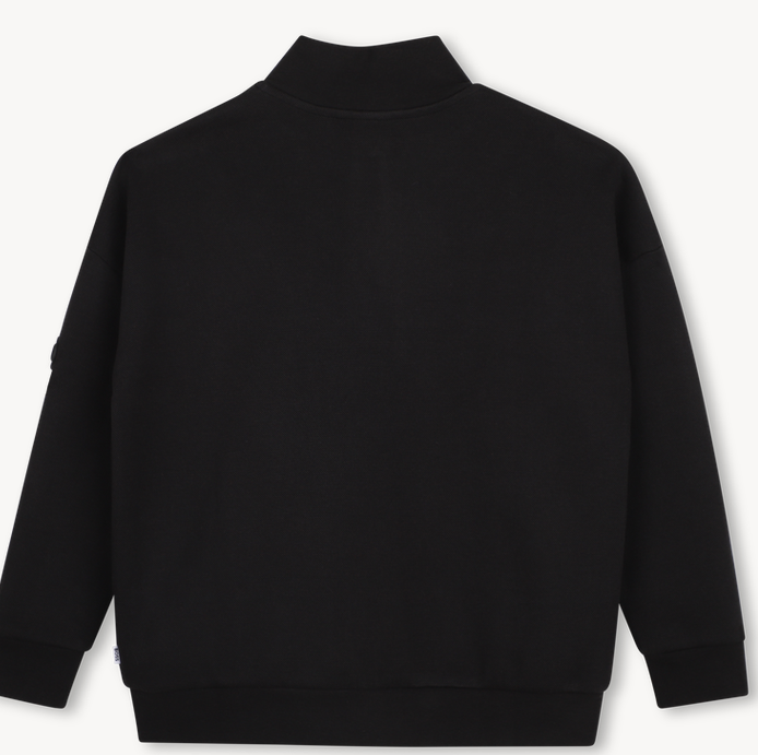 Sweat-shirt black garçon Boss H26