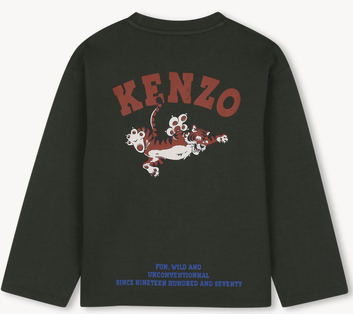Tee-shirt manches longues climbing ivy garçon Kenzo H26