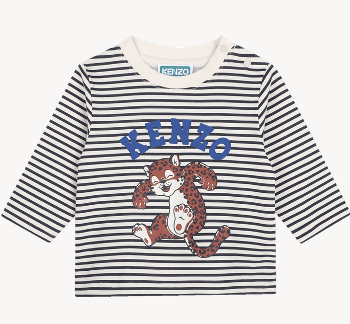 Tee-shirt manches longues pale trench babyboy Kenzo H26