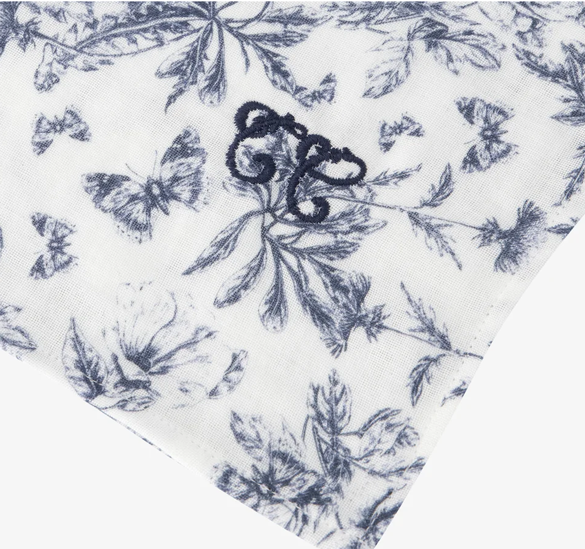 Maxi lange Toile de Jouy marine Tartine et Chocolat