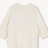 Tee-shirt manches longues ivory babyboy Boss H26