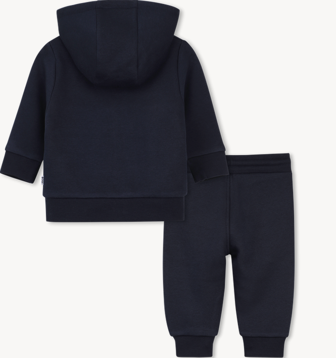 Ensemble cardigan et pantalon bleu cargo babyboy Boss H26