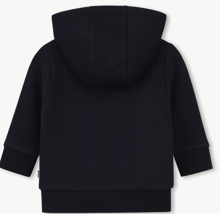 Ensemble cardigan et pantalon bleu cargo babyboy Boss H26