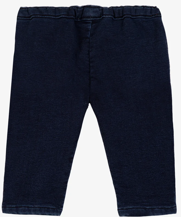 Pantalon en coton festonné marine babygirl Tartine et Chocolat H26