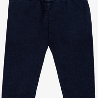 Pantalon en coton festonné marine babygirl Tartine et Chocolat H26