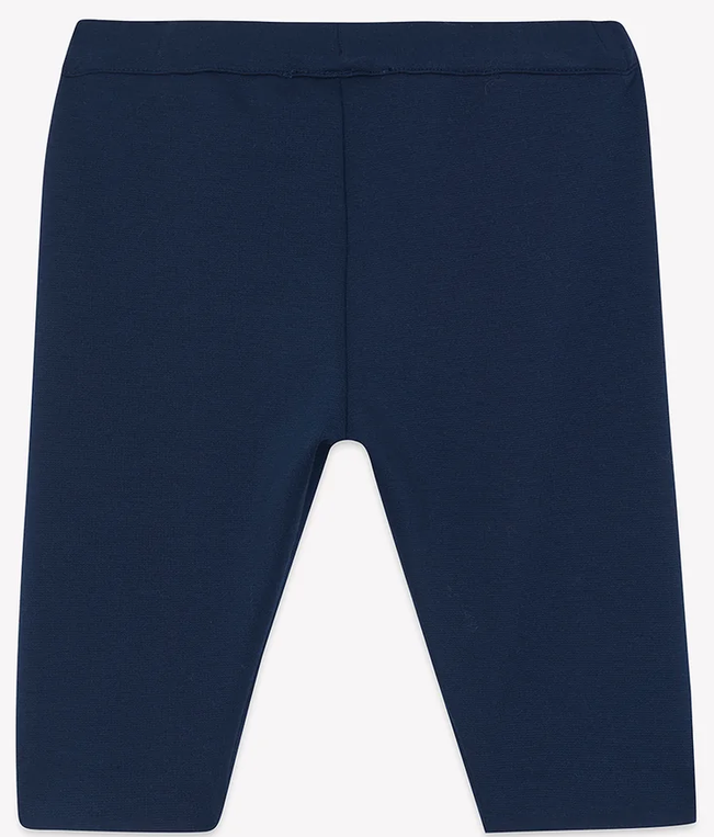 Pantalon avec poches festonnées marine babygirl Tartine et Chocolat H26