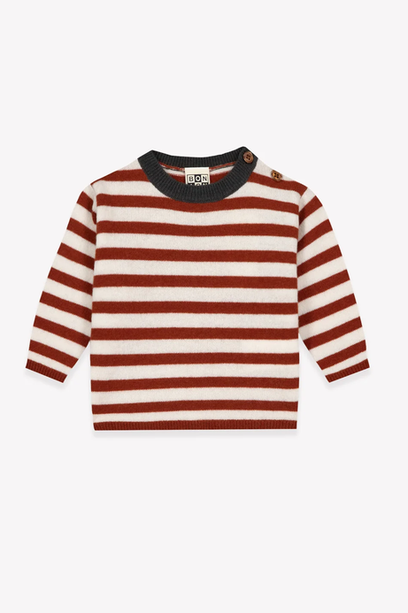 Pull Pepito nuts Coton babyboy Bonton H26