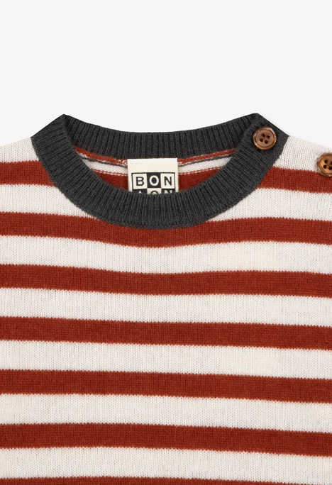 Pull Pepito nuts Coton babyboy Bonton H26