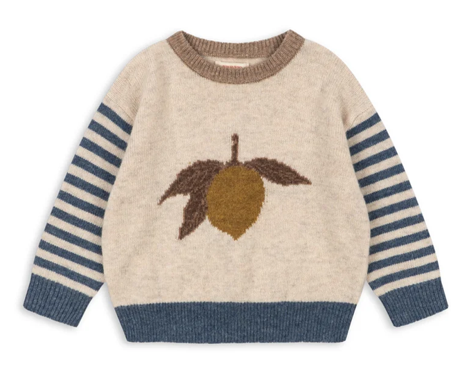 Pull Billi en maille babyboy Konges Slojd H26
