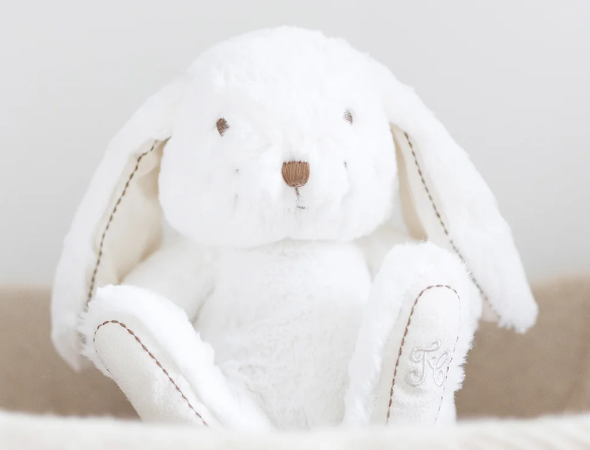 Peluche Augustin le lapin écru 25 cm Tartine et Chocolat
