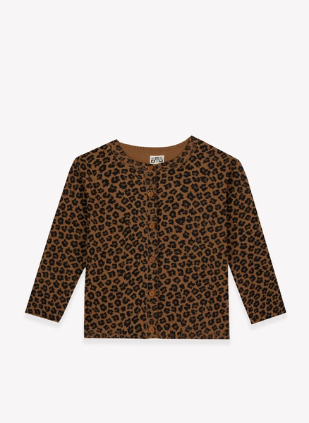 Cardigan Lilou léopard fille Bonton H26