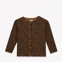 Cardigan Lilou léopard fille Bonton H26