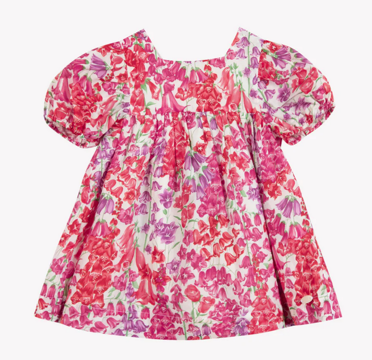 Robe Rose coton imprimé tissu liberty babygirl Tartine et Chocolat E26