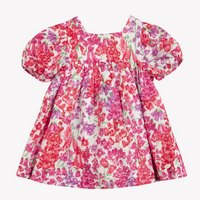 Robe Rose coton imprimé tissu liberty babygirl Tartine et Chocolat E26