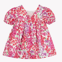 Robe Rose coton imprimé tissu liberty babygirl Tartine et Chocolat E26