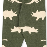 Ensemble pull et pantalon en laine kaki garçon Konges Slojd H26